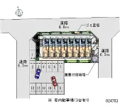 ★手数料０円★岩沼市たけくま１丁目　月極駐車場（LP）